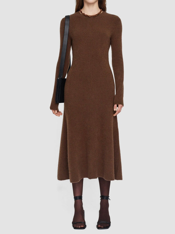 BRUSHED CASHMERE DRESS