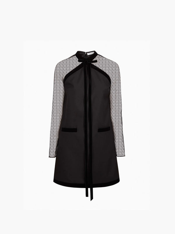 Tilla piedurkņu mini kleita