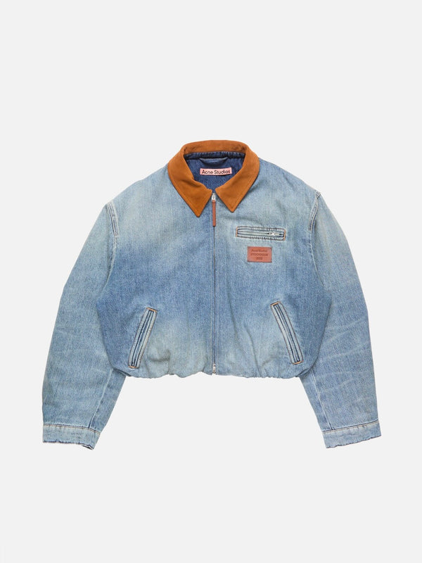 DENIM BOMBER JACKET